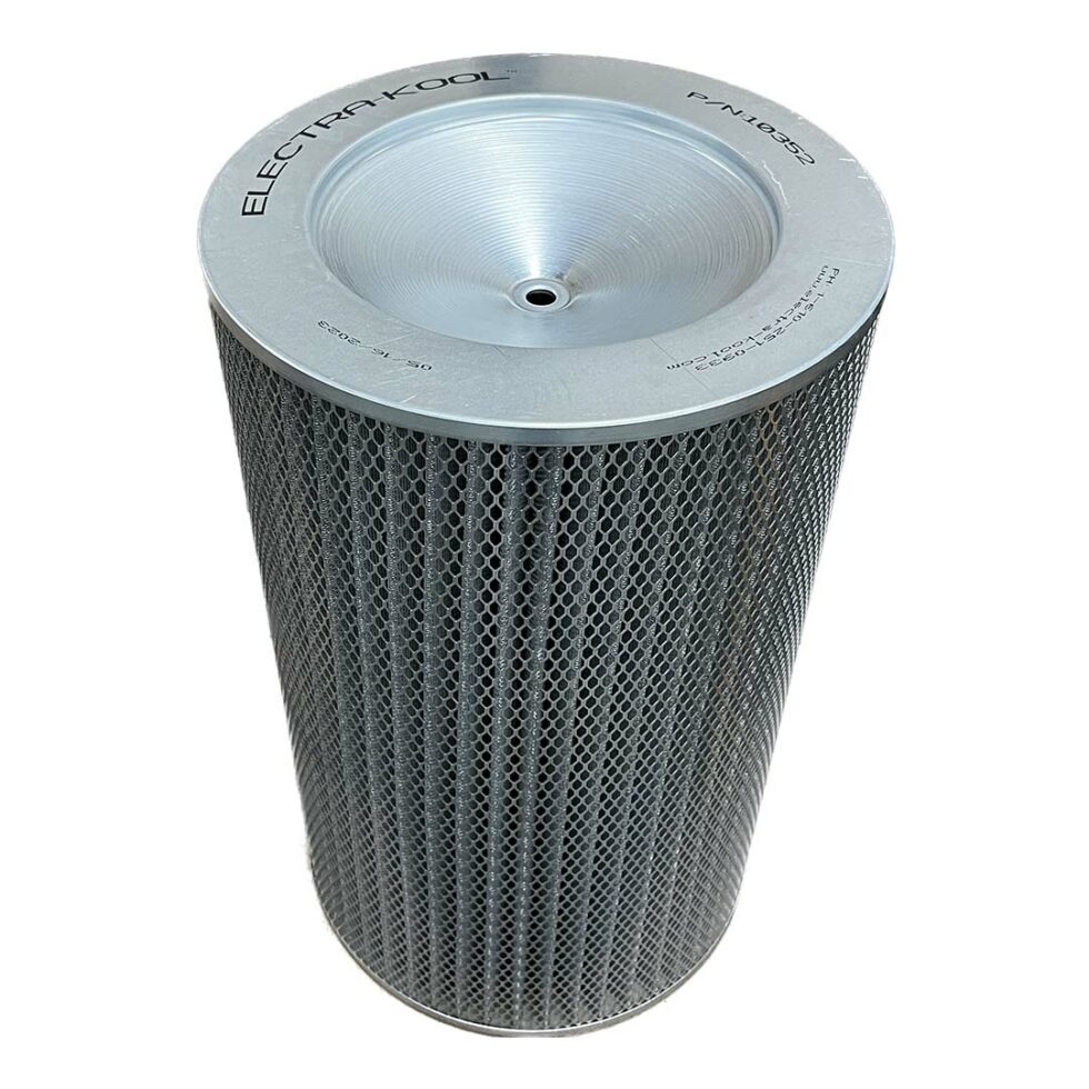 Electra-Kool 2000-MM Metal Mesh Filter - Top view